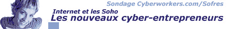 Sondage Internet et les Soho : Les nouveaux Cyber-entrepreneurs